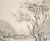 "West Point from the East Bank of the Hudson" Antique Drawing on Paper Delicate and detailed drawing by Hartford,...