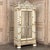 19th Century French Renaissance Revival Painted Mirrored Armoire With Barley Twist Columns For Sale - Image 4 of 18