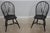 Warren Chair Works Black Windsor Dining Room Chairs For Sale - Image 13 of 18