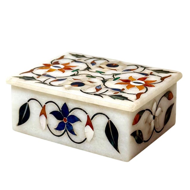 Exceptional late 19th century Moroccan inlaid box, dating to approximately the 1890s and notably earlier than comparable...