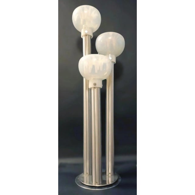 Italian 1960s Murano Glass Floor Lamp by Toni Zuccheri For Sale - Image 3 of 10