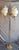 Vintage Floor Lamp with Decorated Brass Frame and Four Opaque White Glass Shades, 1970s For Sale - Image 4 of 8
