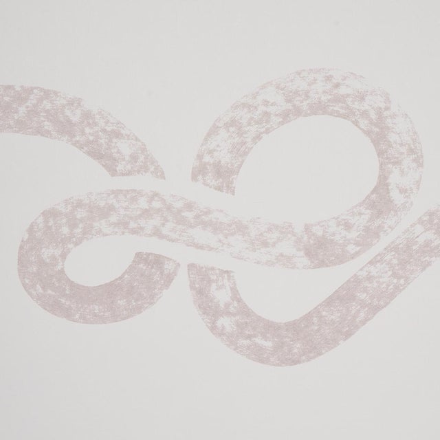 Mid-Century Modern SAMPLE - Schumacher x Backdrop Rhapsody Wallpaper In Fog For Sale - Image 3 of 4