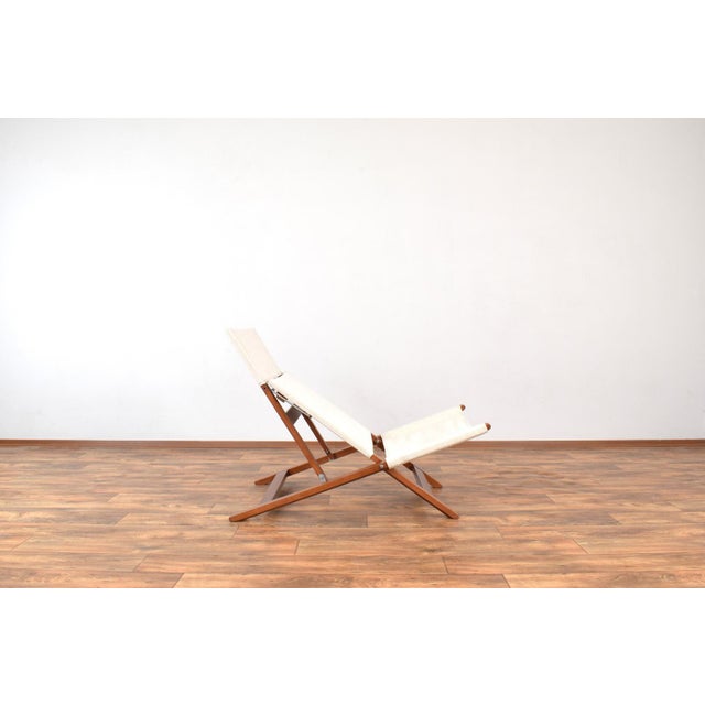 Cado Mid-Century Modern Danish Easy Chair by Lauge Vestergaard for Cado, 1960s For Sale - Image 4 of 14