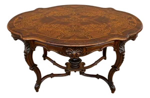 Antique Rococo Style Violon Desk