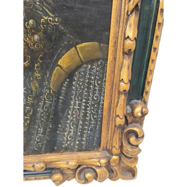 16th Century Circle of Juan Pantoja de la Cruz, Portrait of a Lady of the Spanish Court, 16th Century, Oil Painting For Sale - Image 5 of 13