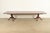 Henredon Georgian Carved Solid Cherry Wood Double Pedestal Extension Dining Table, Newly Refinished For Sale - Image 15 of 15