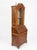 This Venetian-style secretary bookcase features a rich, hand-painted red lacquer finish embellished with detailed gilded...