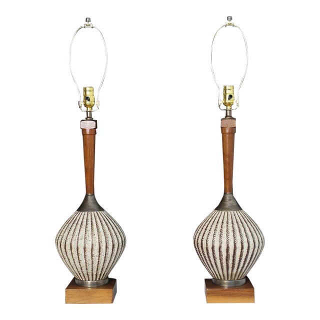 Laurel Inpired Table Lamps. For Sale