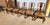 6 matching dining chairs from Henredon. Chair design # 28-5901