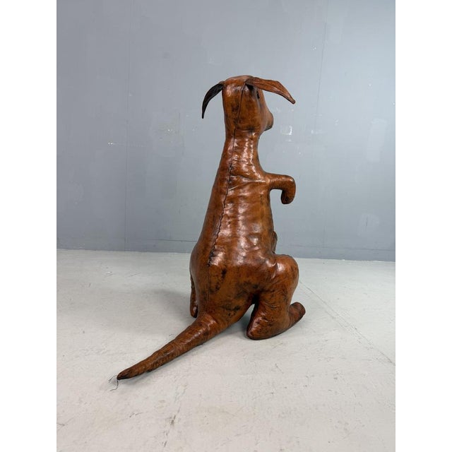 Leather Magazine Pouch Kangeroo by Dimitri Omersa, Spain, 1970 For Sale - Image 6 of 18