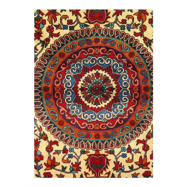 Balouch rugs are handmade tribal rugs from Eastern Afghanistan. These are primarily knotted by Pashtun and Baluch nomad...
