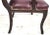 Vintage French Mahogany Dining Armchairs - Set of 6 For Sale - Image 10 of 13