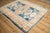 Vintage Distressed Oushak Square Rug - 4'1" X 4'4" For Sale - Image 9 of 10