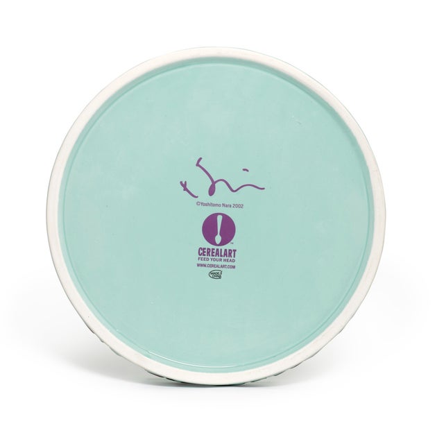 Yoshitomo Nara, Too Young to Die Ceramic Ashtray, 2002, in New conditions. Designed from 2000 Stamped by Maker