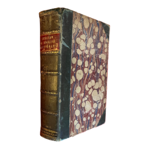 Fine Leather Binding - Italian & English Dictionary - London 1854