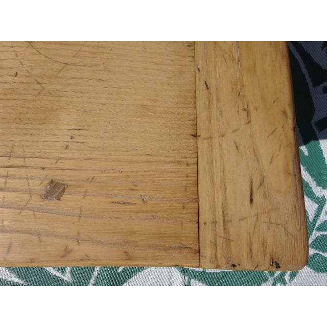 Vintage Oak Desk, 1930s For Sale - Image 12 of 18
