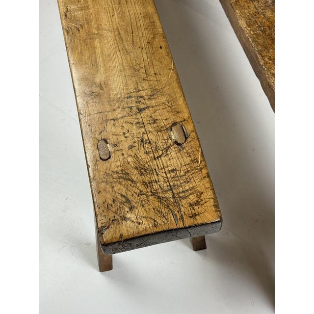 Country Dining Room Benches, Set of 2 For Sale - Image 4 of 18
