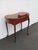 French Early 1900s Kidney Shape Carved Inlaid Small Writing Desk 6620 For Sale - Image 13 of 16