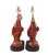 Porcelain Sculpture Chinese Red Rooster Table Lamp For Sale - Image 12 of 12
