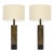 Pair of Large Vintage Mid Century Brutalist Table Lamps by Laurel Lamp Co. For Sale