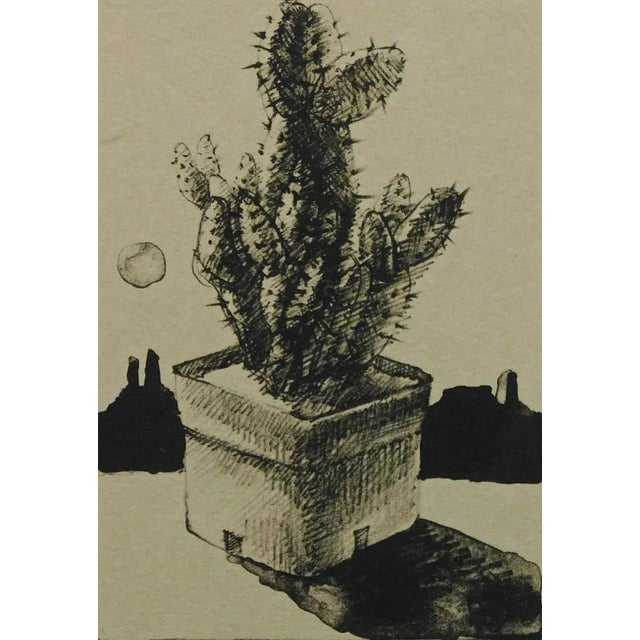 Larry Fodor "Desert Gem" Custom Framed Cactus Flower Hand Signed For Sale In Denver - Image 6 of 6