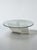 Vintage 1970s Space Age Frosted Acrylic & Glass Coffee Table For Sale - Image 4 of 7