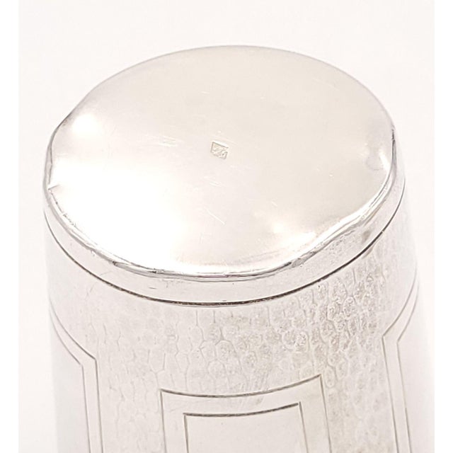 1930s Sterling Baby Cup and Napkin Ring, France Circa 1930 For Sale - Image 5 of 8