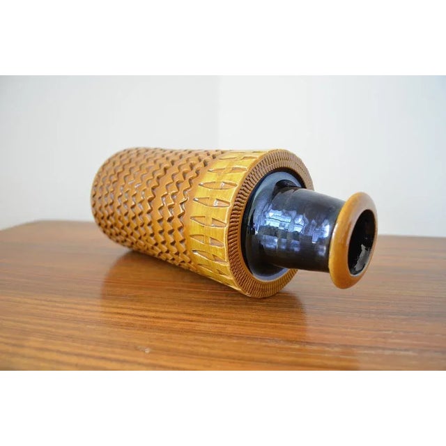 1970s Italian Ceramic Vase by Aldo Londi for Bitossi, 1970s For Sale - Image 5 of 8