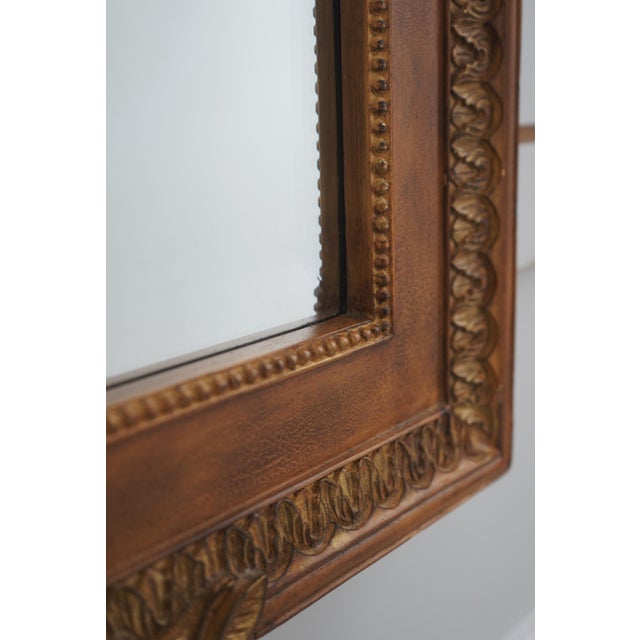 French Labarge French Louis XV Style Decorator Beveled Mirror For Sale - Image 3 of 10