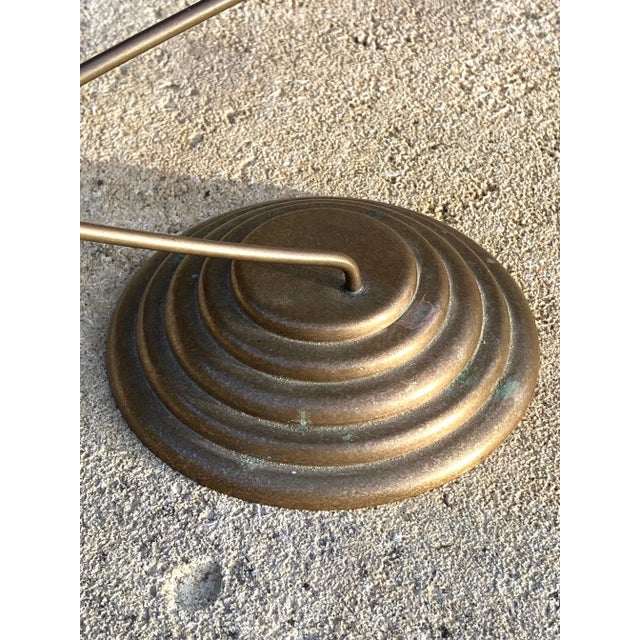 1950s 1950s Solid Bronze Jet Airplane Desk Sculpture, French For Sale - Image 5 of 6