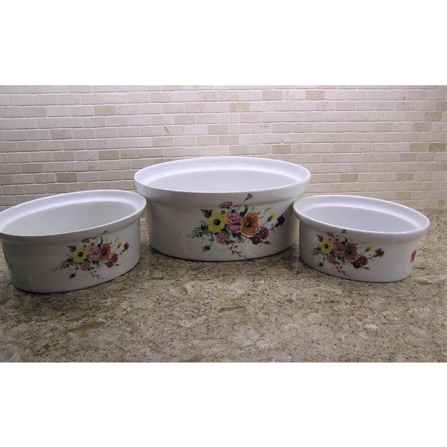 Mid 20th Century Vintage Cordon Bleu Covered Casseroles and Au Gratin, Made in France - Set of 4 For Sale - Image 5 of 12