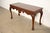 An exceptional Georgian or Chippendale style console table or sofa table By Baker Furniture USA, Circa 1980s Carved...