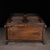Asian 1990s Rosewood Curio Display Cabinet With Reticulated Doors, Two Drawers For Sale - Image 3 of 10