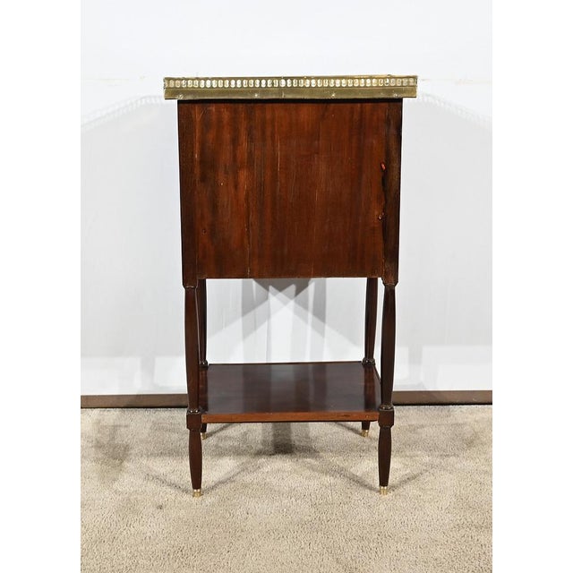 Small Louis XVI Mahogany Chiffonnière Lounge Table, 18th Century For Sale - Image 11 of 16