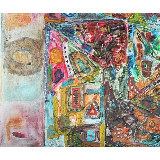 2015 "Put Candy on There" Colorful Geometric Abstract Painting by Paul Reeves For Sale - Image 9 of 11