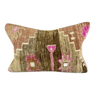 16 x 24 Rug Pillow Anatolian Harmony Turkish Pillow Cushion Cover For Sale