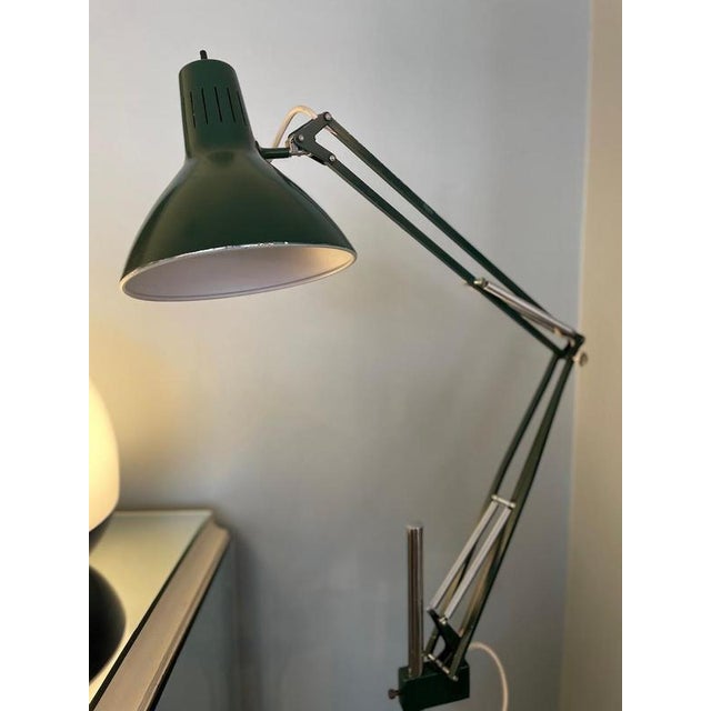 Vintage Green Naska Lamp, 1970 For Sale - Image 3 of 16