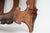 Antique Art Nouveau Ginko Wall Shelf in Walnut, France, 1900 For Sale - Image 12 of 16