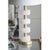 Textile Stacked Stone Column Luxury Table Lamp For Sale - Image 7 of 9