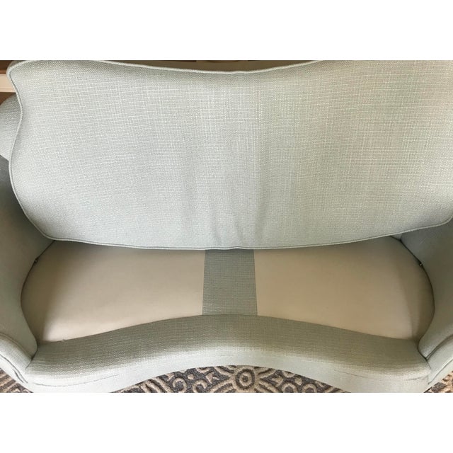 Light Blue French Settee Chairish