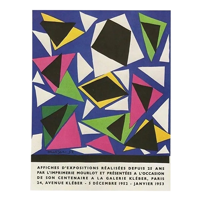 Matisse Lithograph 45 Exposition d'Affiches 1959 For Sale