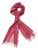 Bijou Coral Pink Silk-Cotton Scarf For Sale