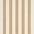 Schumacher Chatham Stripe Wallcovering In Ochre For Sale