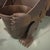 Vintage Hand-Crafted Artisan Metal Bear Sculpture Luminary & Planter For Sale - Image 15 of 17