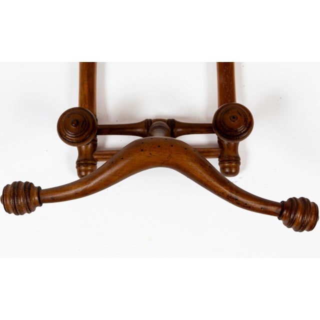 1900 - 1909 Antique Faux Bamboo Coat Rack, France, Circa 1910 For Sale - Image 5 of 9