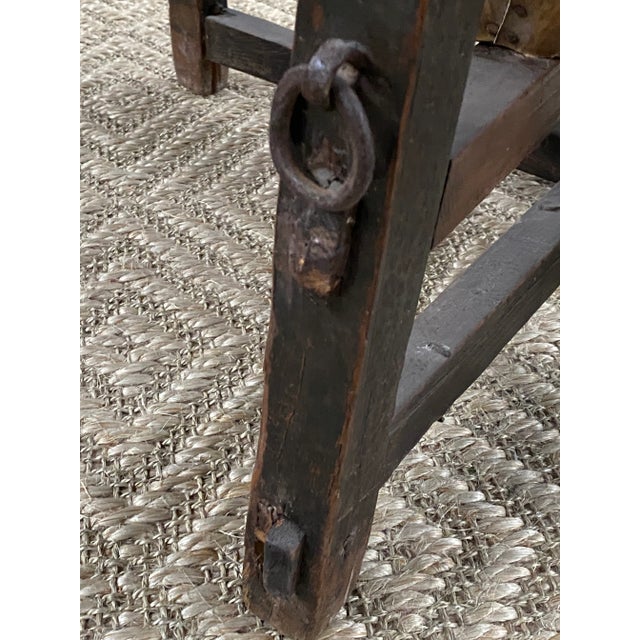 Mid 19th Century Antique Chinese Drum With Stand For Sale - Image 6 of 13