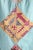 1950s Quilt Top in Aqua and Yellow in an Intricate Pattern For Sale - Image 9 of 11