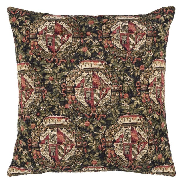 This beautiful tapestry cushion is finely woven by skilled weavers on traditional Jacquard Tapestry looms. The tapestry...