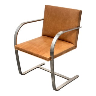 Ludwig Mies Van Der Rohe for Knoll Brno Chair, Vintage For Sale